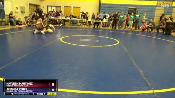 190 lbs Round 2 - Hayleen Martinez, Liberal Wrestling Club vs Amanda Perez, Kansas City Training Center