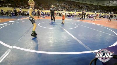 52 lbs Round Of 32 - Braxton Brittain-winn, Wesley Wrestling Club vs Riott Gates, Elgin Wrestling