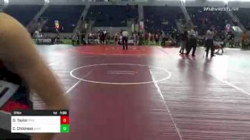 81 lbs Semifinal - Calan Childress, Central Coast Most Wanted vs Dillan Taylor, Pride WC