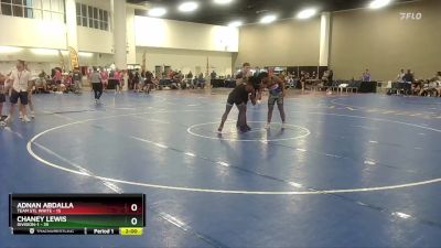 165 lbs Round 1 (16 Team) - Chaney Lewis, Division-1 vs Adnan Abdalla, Team STL White