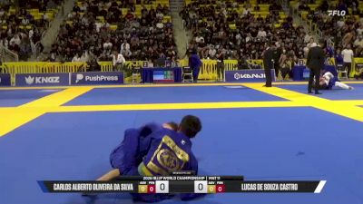 Lucas De Souza Castro vs Carlos Alberto Oliveira Da Silva 2026 World Jiu-Jitsu IBJJF Championship