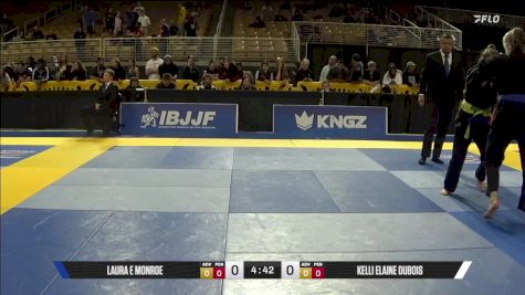 Kelli Elaine DuBois vs Laura E Monroe 2025 Pan Jiu Jitsu IBJJF Championship