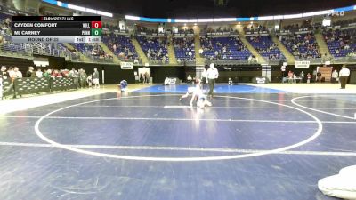 65 lbs Round Of 32 - Cayden Comfort, Williamsport vs Mj Carney, Pennsbury