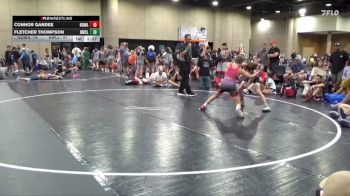 95 lbs Round 2 (6 Team) - Connor Gandee, North DeSoto Red WA vs Fletcher Thompson, Rabbit WC