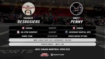 Brett Penny vs Charles Desrosiers 2025 ADCC Montreal Open