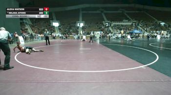 6-7A 120 Cons. Round 1 - Alexa Watson, Russell County vs Milana Atkins, Auburn