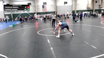 190 lbs Semifinal - Nickolas Kendall, Republic County vs Maddux Gagner, Unattached