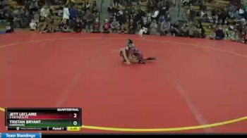 40 lbs Quarterfinal - Jett Leclaire, X-Factor Elite vs Tristan Bryant, Harrisburg