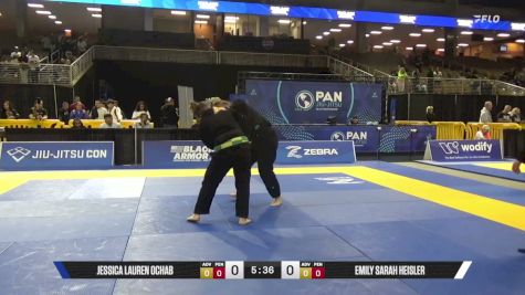 Emily Sarah Heisler vs Jessica Lauren Ochab 2026 Pan Jiu Jitsu IBJJF Championship