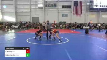 101 lbs Consolation - Samantha Rivera, Cali Select vs Katherine Hernandez, CRAW/RoughHouse