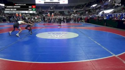 7A 138 lbs Cons. Round 2 - Joshua Abrams, Huntsville vs Lewis Miller, Auburn