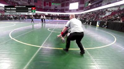 215 lbs 3rd Place Match - Jose Tamez, Nampa vs Beau Steel, Kuna