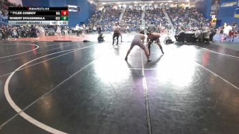 138 lbs Champ. Round 1 - Robert Douangmala, Mount St Charles vs Tyler Conroy, Malvern Prep