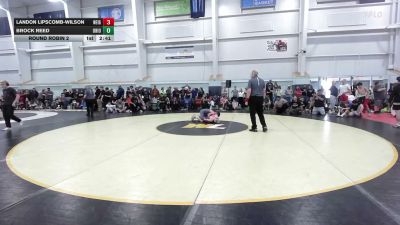 108 lbs Round Robin 2 - Landon Lipscomb-Wilson, Neighborhood Wrestling Club - MS vs Brock Reed, Ohio Valley Forge - MS