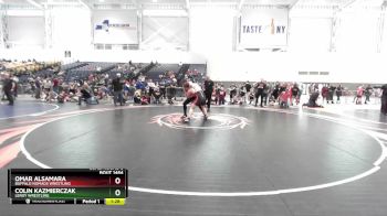 189 lbs Cons. Round 3 - Omar Alsamara, Buffalo Nomads Wrestling vs Colin Kazmierczak, LeRoy Wrestling