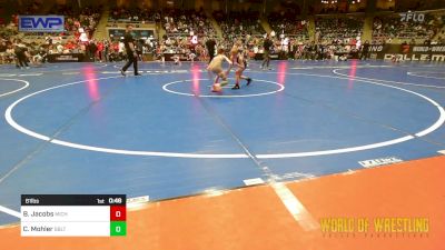 61 lbs Consi Of 8 #1 - Brady Jacobs, Michigan West vs Crew Mohler, Sebolt Wrestling Academy