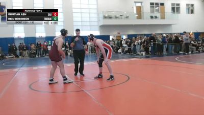 190 lbs Champ. Round 1 - Reid Robinson, Timberlane vs Brittian Ash, Saucon Valley