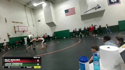 150A Round 2 - Riley Roduner, Buffalo vs Logan Anderson, Worland High School