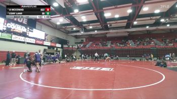 141 lbs Quarterfinal - JJ McComas, Oklahoma State vs Cory Land, Northern Iowa