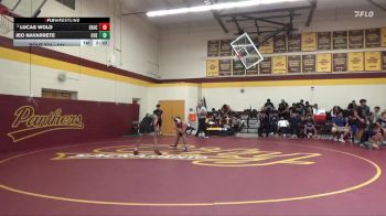 141 lbs Cons. Semi - Jeo Navarrete, Cuesta College vs Lucas Wold, Santa Rosa Junior College