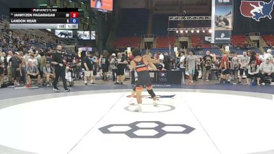 126 lbs Champ. Rd Of 32 - Jahryzen Pagaragan, Nevada vs Landon Near, Illinois