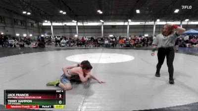 87 lbs 1st Place Match - Jack Francis, Southern Idaho Wrestling Club vs Terry Hammon, 208 Badgers