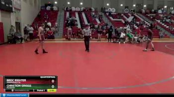 145 lbs Quarterfinal - Christion Griggs, Mcadory vs Broc Righter, Gardendale Hs