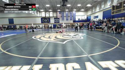 113 lbs Consi Of 16 #2 - Andrew Batista, MetroWest United vs Gavin Espinola, DoughBoy WC
