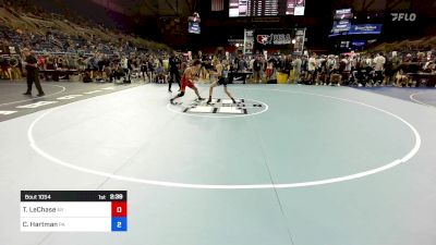 132 lbs Rnd Of 128 - Trey LeChase, NY vs Collier Hartman, PA