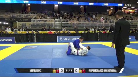 Felipe Leonardo Da Costa Lima vs Misael Lopez 2025 Pan Jiu Jitsu IBJJF Championship