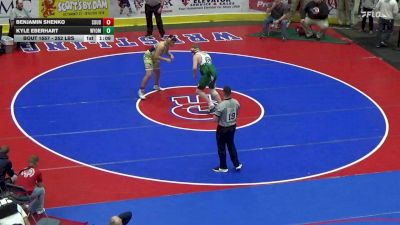 252 lbs Round Of 16 - Benjamin Shenko, Souderton vs Kyle Eberhart, Wyomissing