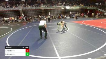 95 lbs Quarterfinal - Ayden Tokita, East Idaho Elite vs Kel Unrein, Colorado Outlaws