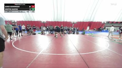 285 lbs Quarters & Wb (16 Team) - Griffin Hasten, FZ Wrestling Club A vs Jared Bohringer, Weyauwega-Fremont