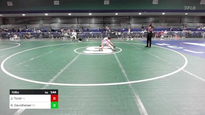 113 lbs Consi Of 16 #1 - Jovanni Tovar, FL vs Kole Davidheiser, PA