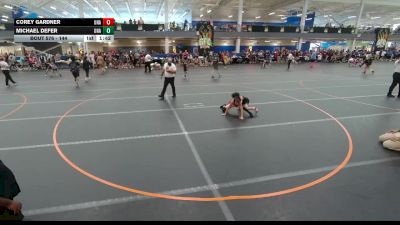 144 lbs Cons. Round 2 - Corey Gardner, Unattached vs Michael DeFer, Unattached
