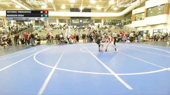 120 lbs Cons. Semi - Madison Sega, Box Elder vs Victoria Trewartha, Mountain Ridge