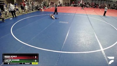 75 lbs Semis (4 Team) - Reese Schild, Chatfield vs Carter Kohner, Hastings