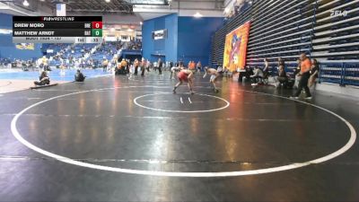 157 lbs Cons. Round 7 - Drew Moro, Brecksville vs Matthew Arndt, Battlefield