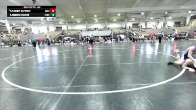 120 lbs Cons. Semi - Cayden Bowen, TN Wrestling Academy vs Landon Odom, Dawgs Wrestling Club