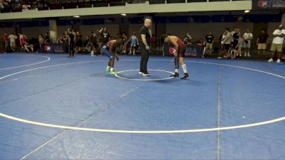 135 lbs Cons. Quarters - Mason Pflugshaupt, Coon Rapids Mat Bandits Wrestling Club vs Jamarion Bell, Englewood Live Wire Wrestling Club