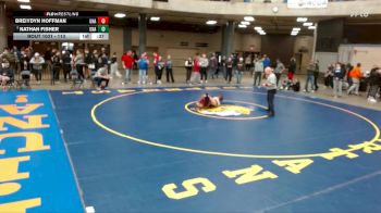 113 lbs Cons. Round 6 - Nathan Fisher, Unattached vs Breiydyn Hoffman, Unattached