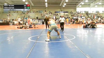 220 lbs Rr Rnd 3 - Riley Tellers, Gold Standard Wrestling - HSB vs Greg Sawyer, Shore Thing Surf - HSB