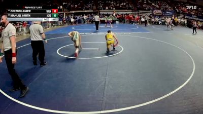 D 1 106 lbs Cons. Round 3 - Manuel Smith, Acadiana vs Colton Lanier, Walker