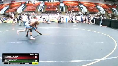 130 lbs Cons. Round 6 - Jasper Croom, Grappling House WC vs Chayce Yant, Fishers