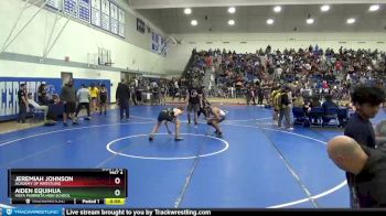 160 lbs Quarterfinal - Aiden Equihua, Vista Murrieta High School vs Jeremiah Johnson, Academy Of Wrestling