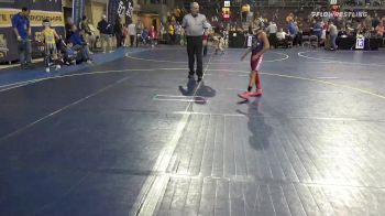 75 lbs Round Of 32 - Alyis Brown, Wissahickon vs Tye Beck, Cambridge Springs