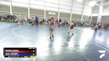 92 lbs 5th Place Match - Hayden Hicken, Wasatch Wrestling Club vs Bear Hanssen, Wasatch Wrestling Club