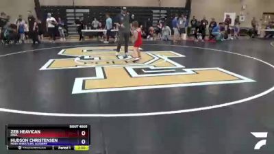 71 lbs Round 1 - Zeb Heavican, Iowa vs Hudson Christensen, Moen Wrestling Academy