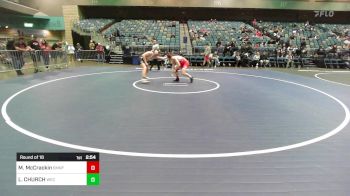 157 lbs Round Of 16 - Magnus McCrackin, Simon Fraser vs LANDON CHURCH, Wisconsin-Eau Claire