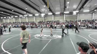 62 lbs Round Of 16 - Rilynn Hernandez, Aztec vs Osias Velasquez, Bayfield Wrestling